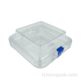 10x10x5cm Dental Clear Denta Denta Denta Membrane Box